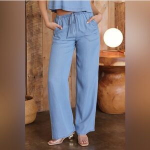 NWT Blu pepper linen pants